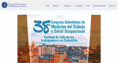 Desktop Screenshot of medicinadeltrabajo.org